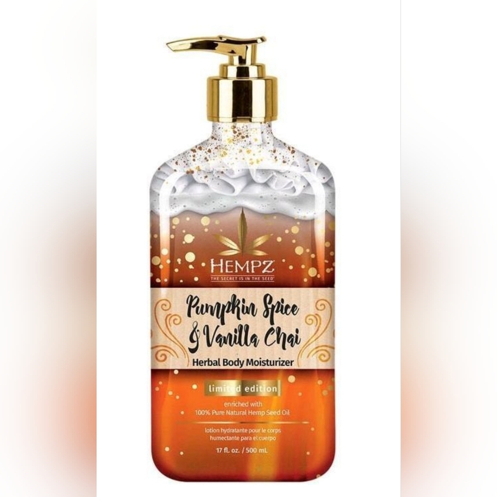 🆕️ Hempz Herbal Body Moisturizer - Pumpkin Spice & Vanilla Chai